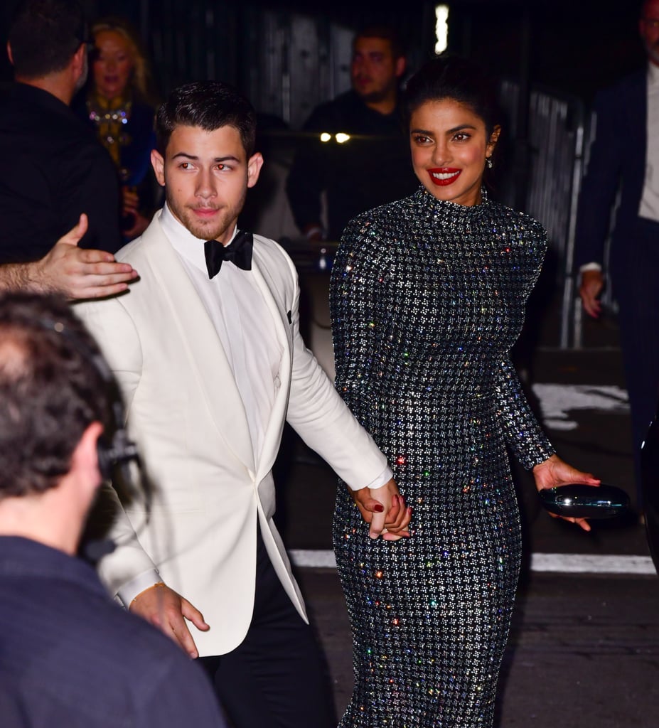 Priyanka Chopra and Nick Jonas at New York Fashion Week 2018