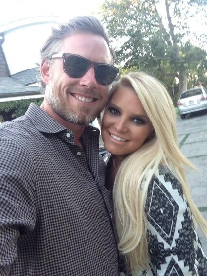 Jessica shared this snap of her and Eric during his birthday weekend in September 2013.
