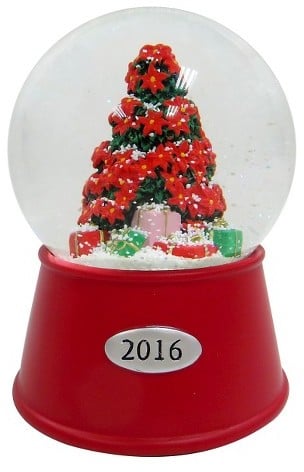 Christmas Tree Snow Globe