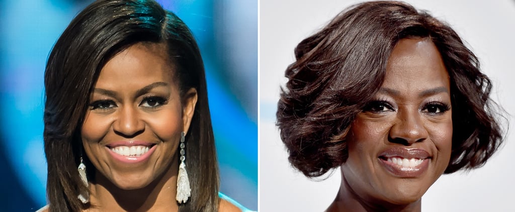 Michelle Obama Gives Viola Davis Her Seal of Approval to Play Her: "I'm Not Worthy"