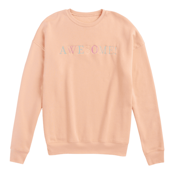 Taylor Swift Peach Pullover Sweatshirt