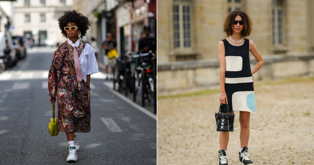 This Is How Street Style Stars Pull Off the Dress-and-Sneakers Look.jpg