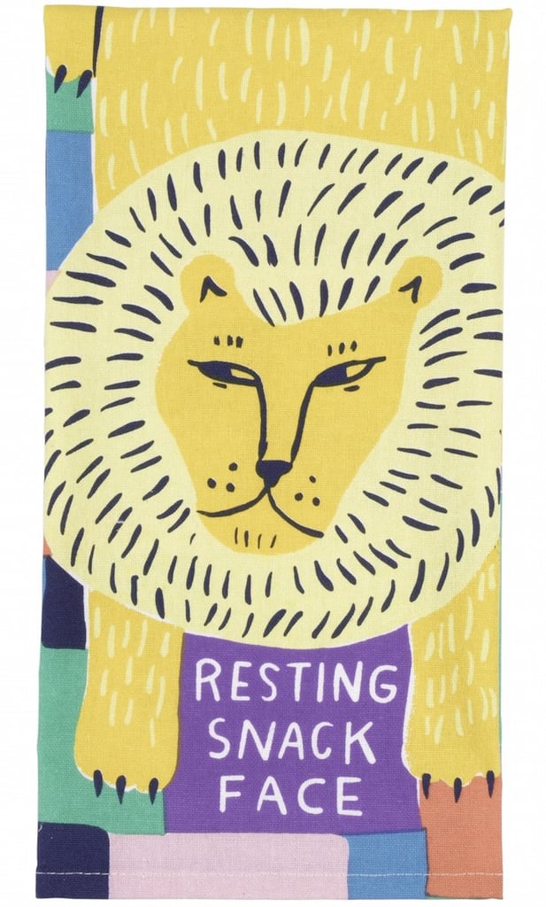 "Resting Snack Face" Dish Towel