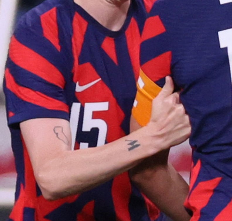 Megan Rapinoe's California Tattoo