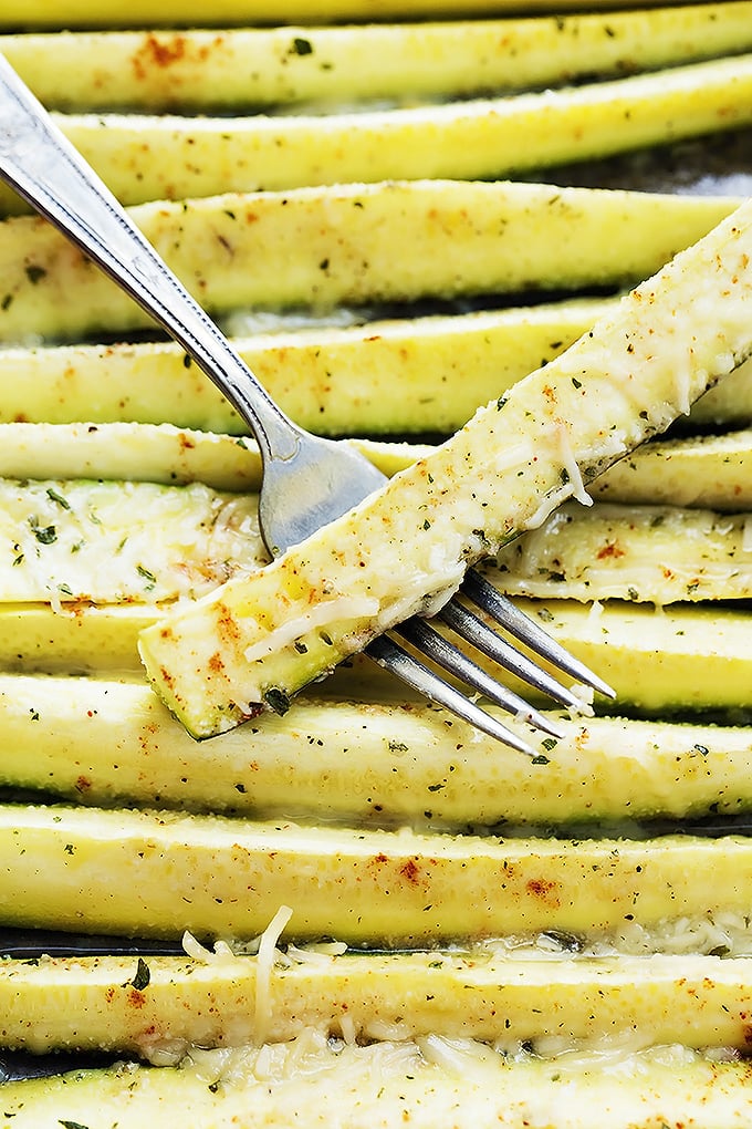 Baked Cheesy Ranch Zucchini