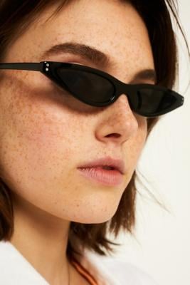 Urban Outfitters Slim Cateye Sunglasses