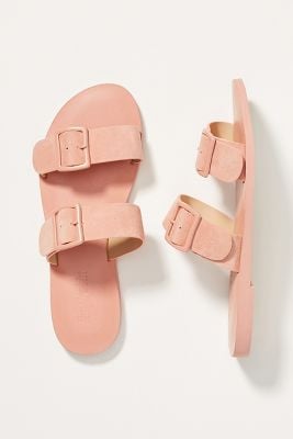 Farylrobin Double-Buckled Slide Sandals