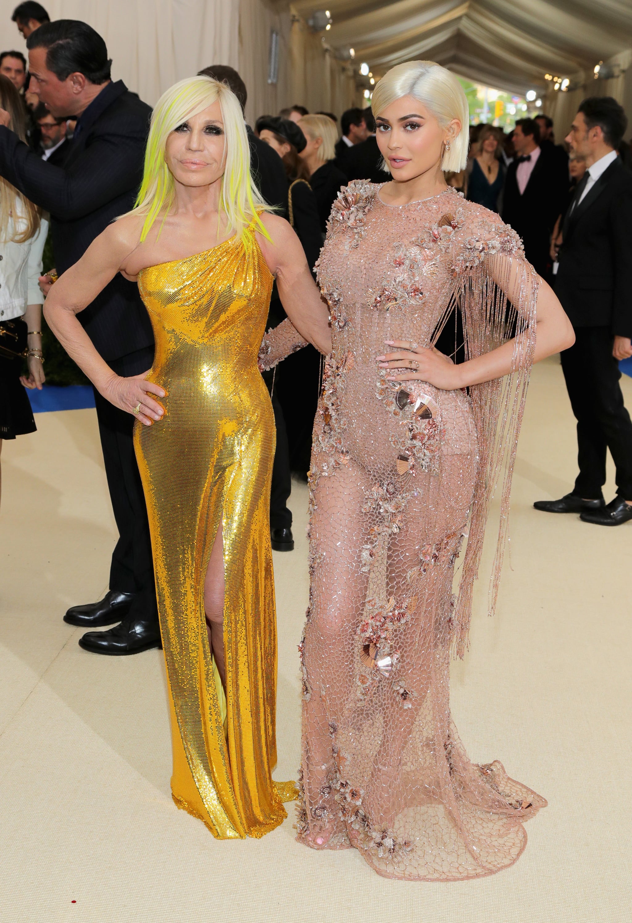 kylie jenner versace met gala