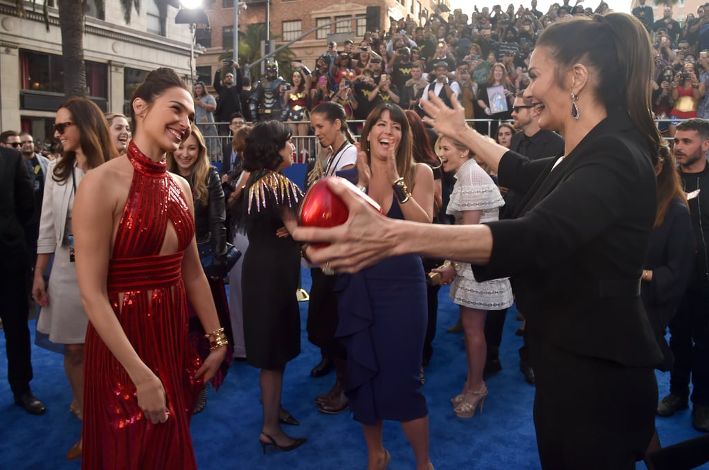 Gal Gadot and Lynda Carter at Wonder Woman Premiere 2017