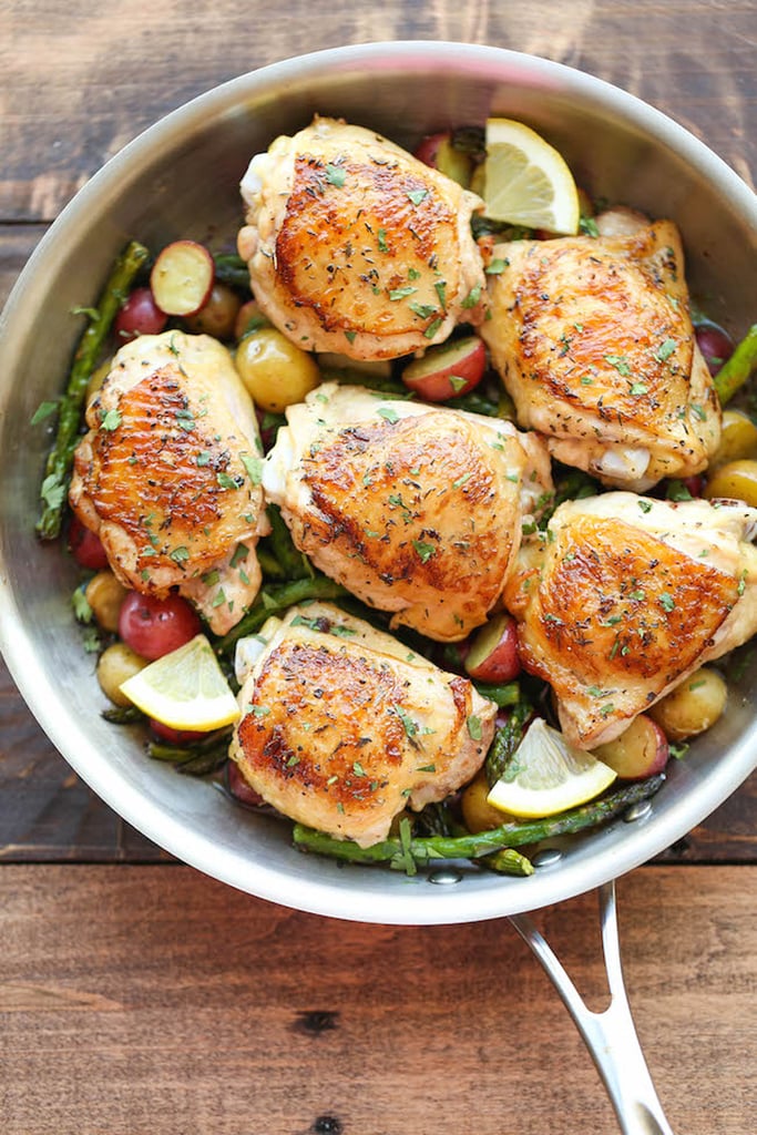 Recipe for a Crowd: Lemon Chicken With Asparagus and Potatoes