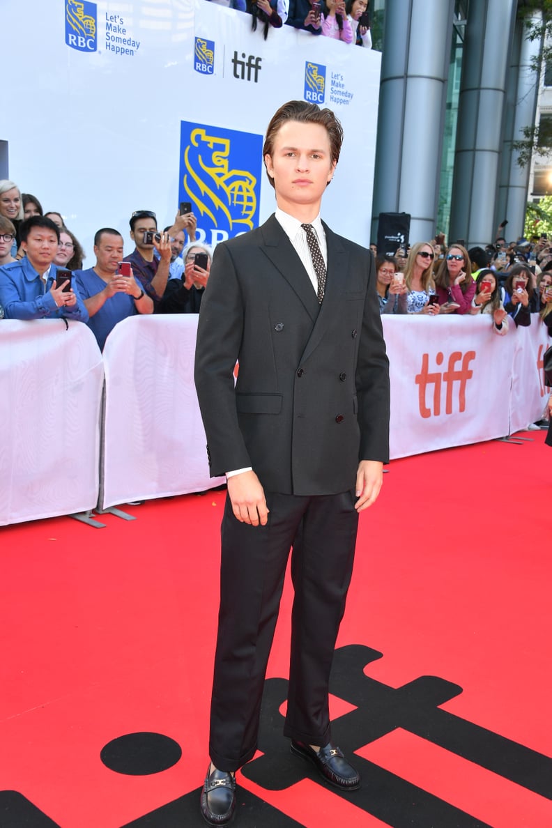 Ansel Elgort at The Goldfinch Premiere