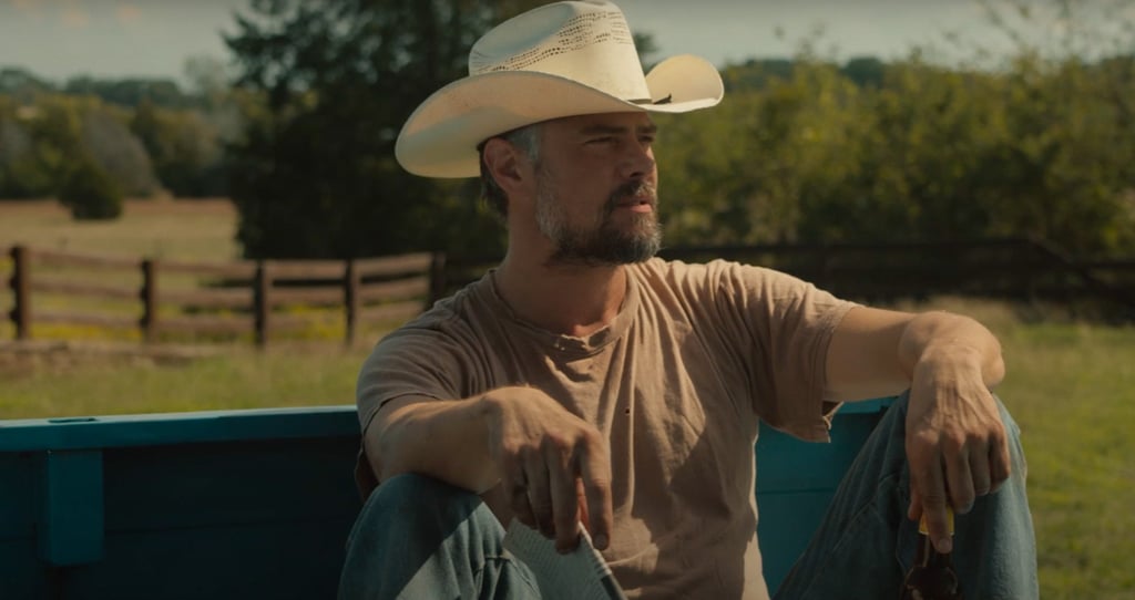 Something tells me this fridge is foreshadowing for when these two are gonna get stuck in the fridge and make out.
He's SO mean to her! But she's gonna fall for him anyways, huh?
BRB, moving to a farmhouse.
She really needs to buy a coat ASAP.
Definitely not the playlist I expected from rugged Josh Duhamel.
Dang, this cashier is nosy.
So wait, did her husband die or is he really "lost"?