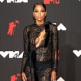 Ciara's Black Dress at the VMAs Was Made Infinitely Sexier by Lace Inserts and a Diagonal Cutout