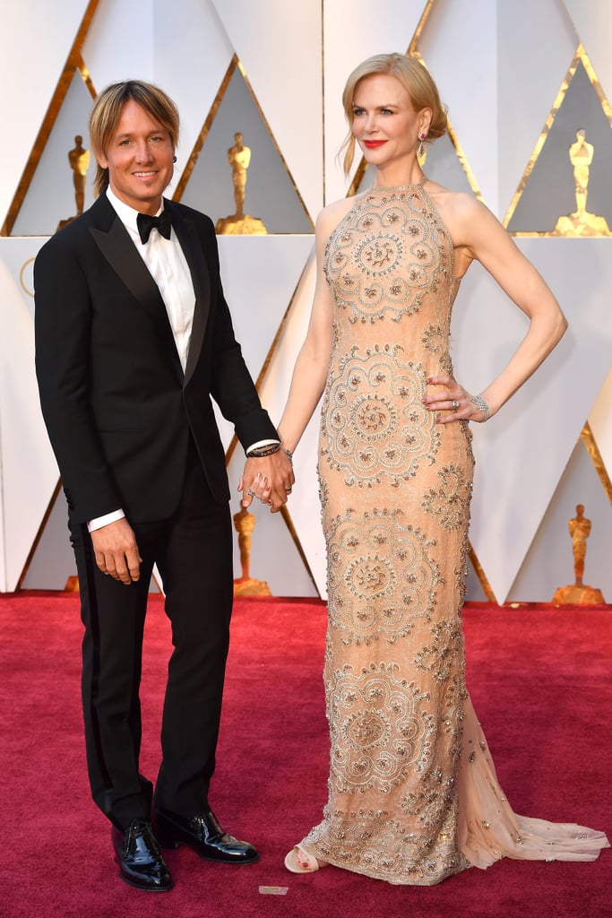 Nicole Kidman and Keith Urban at the 2017 Oscars