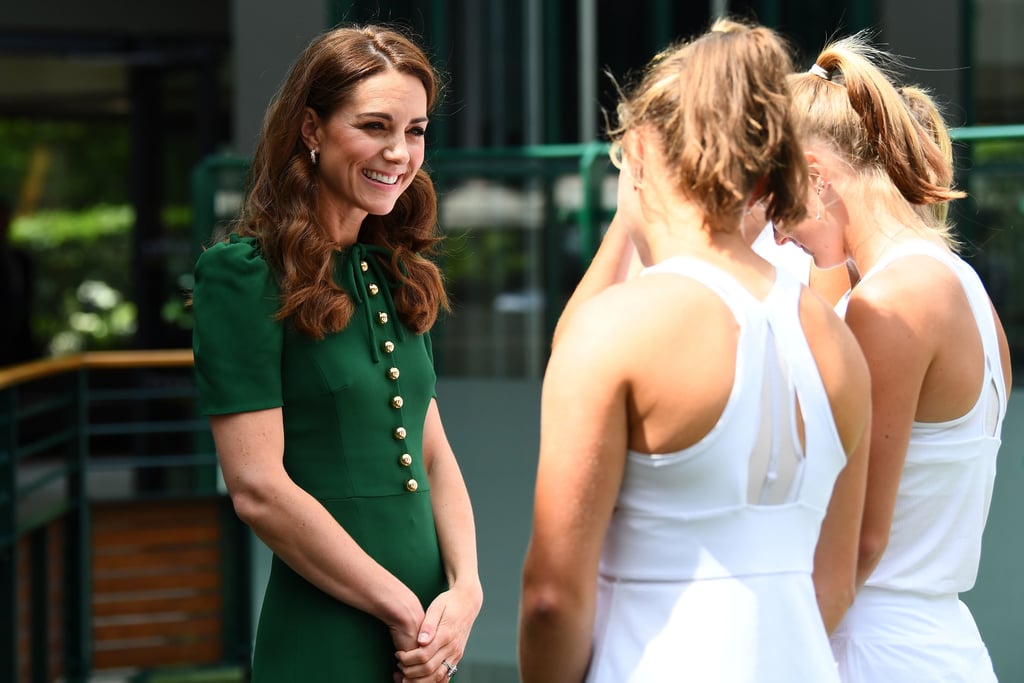 Meghan Markle and Kate Middleton at Wimbledon 2019 Pictures