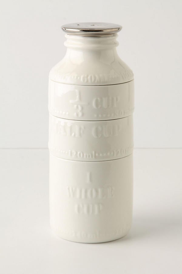 Anthropologie Milk Bottle Measuring Cups