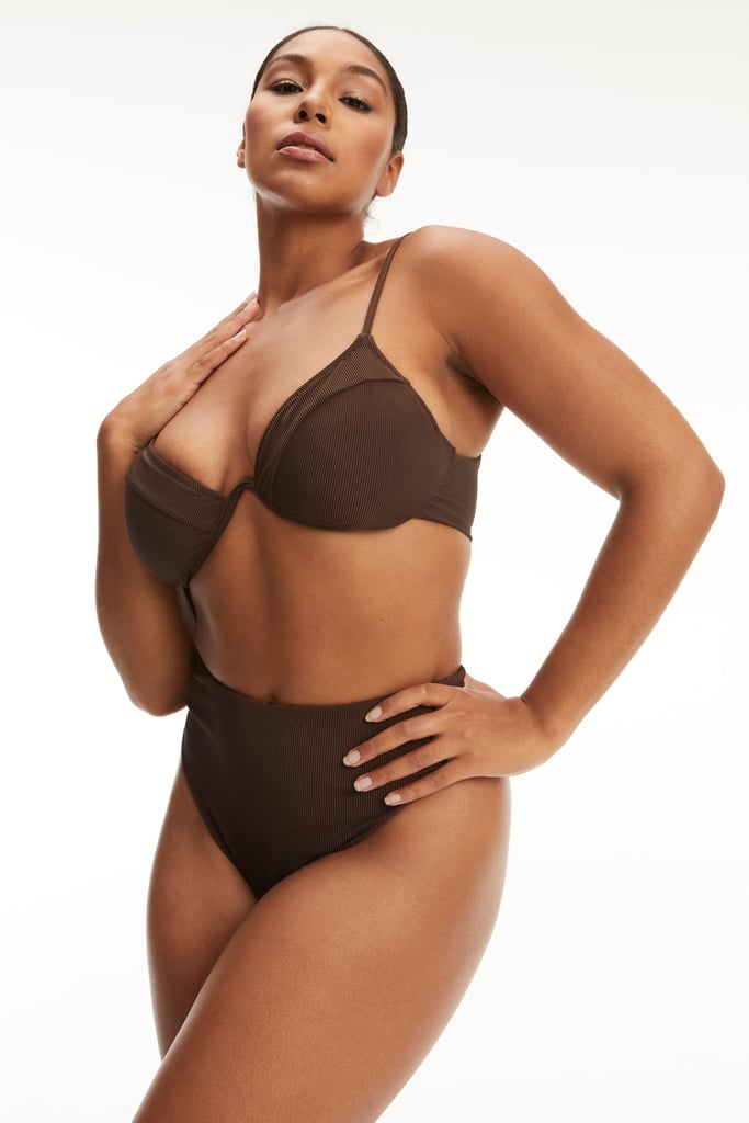 Good American Showoff Curve Top and Good Waist Bottom