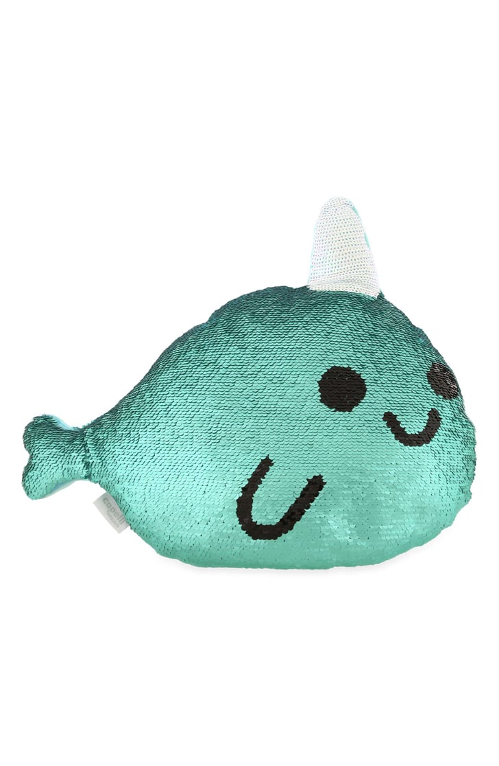 Narwhal discount sequin pillow