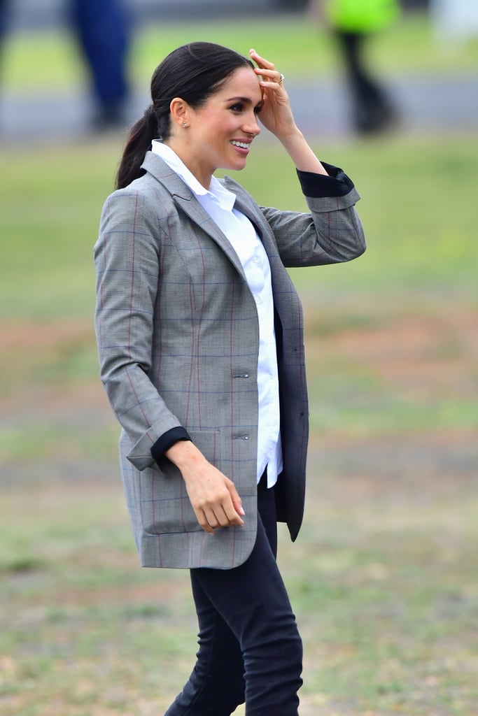 Meghan Markle Wears Serena Williams Collection Jacket 2018