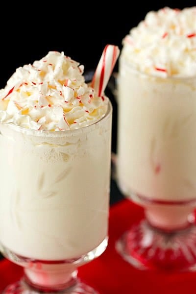 Spiked White Hot Chocolate