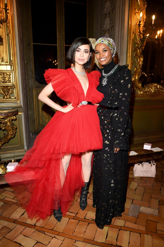 Sofia Carson Brought the Drama in This Red Gown