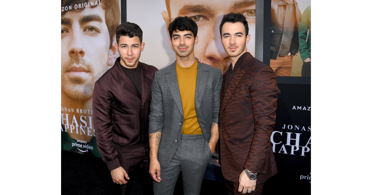 The Jonas Brothers At Chasing Happiness Premiere Jonas Brothers Style 2019 Popsugar Fashion 2832