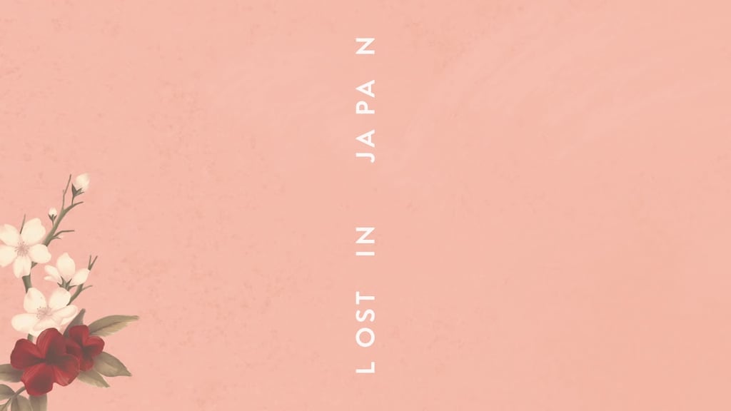 "Lost in Japan" by Shawn Mendes