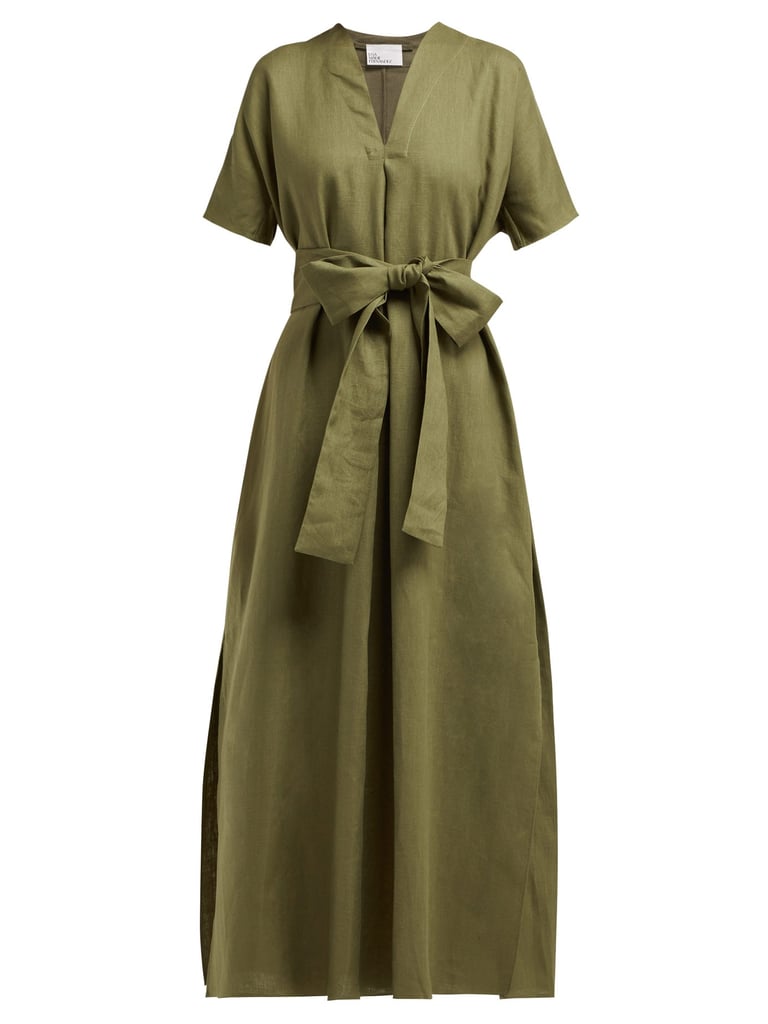 lisa marie fernandez green dress