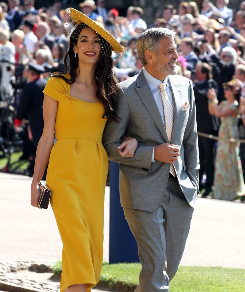 Amal Clooney Dress at Royal Wedding 2018