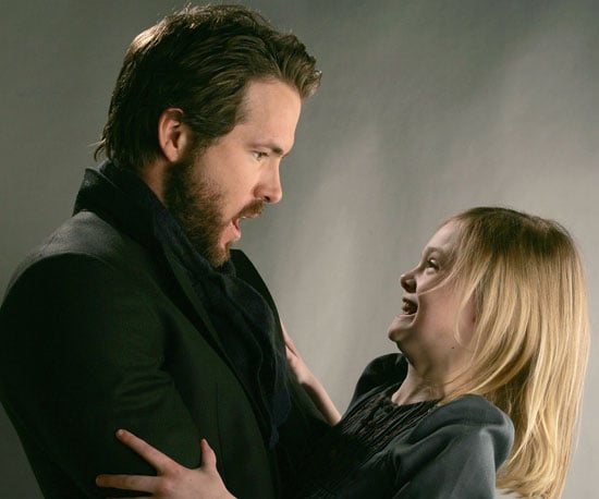 Ryan Reynolds posed with Elle Fanning to promote their movie The Nines at Sundance in 2007.