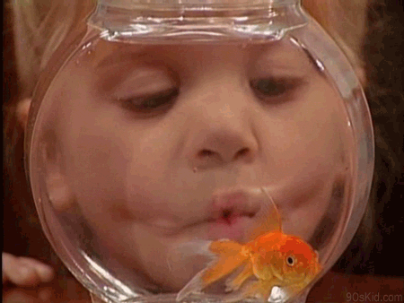 When they become utterly obsessed with their first pet.