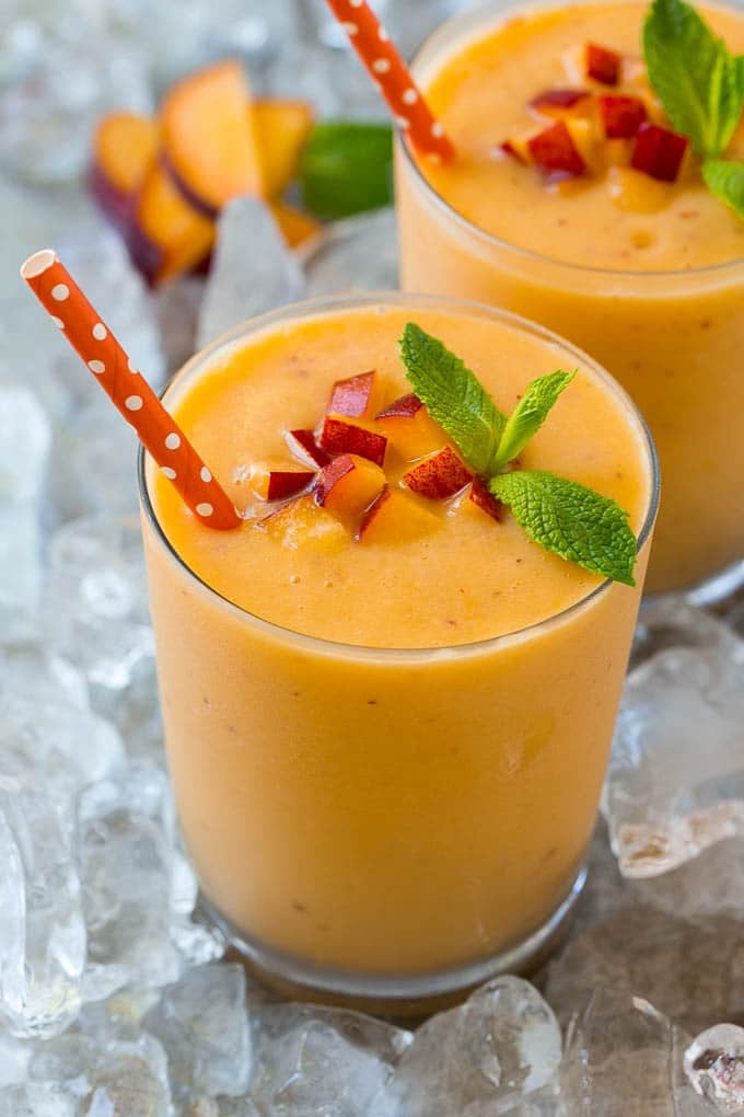 Peach Smoothie KidFriendly Smoothie Recipes POPSUGAR Family Photo 14