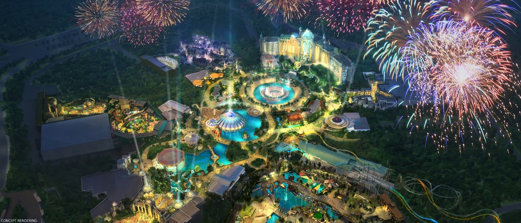 Concept Art For Universal's Epic Universe