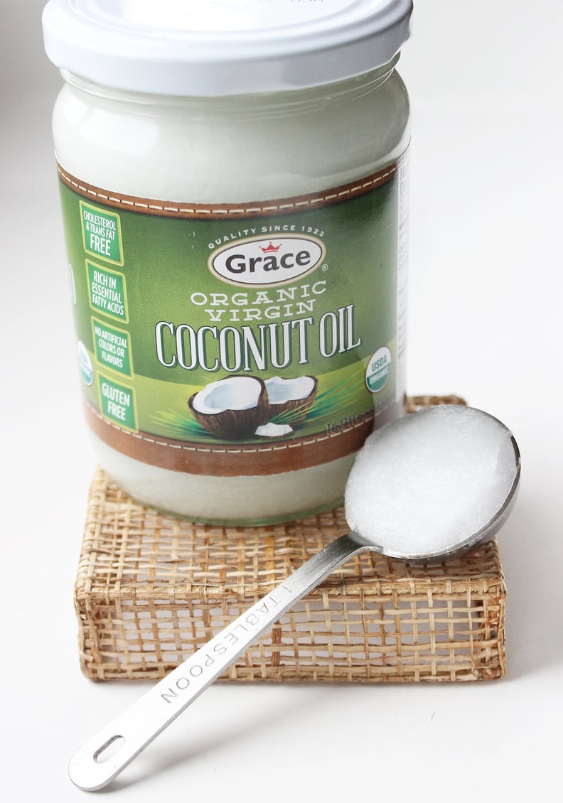 DIY coconut oil hair mask