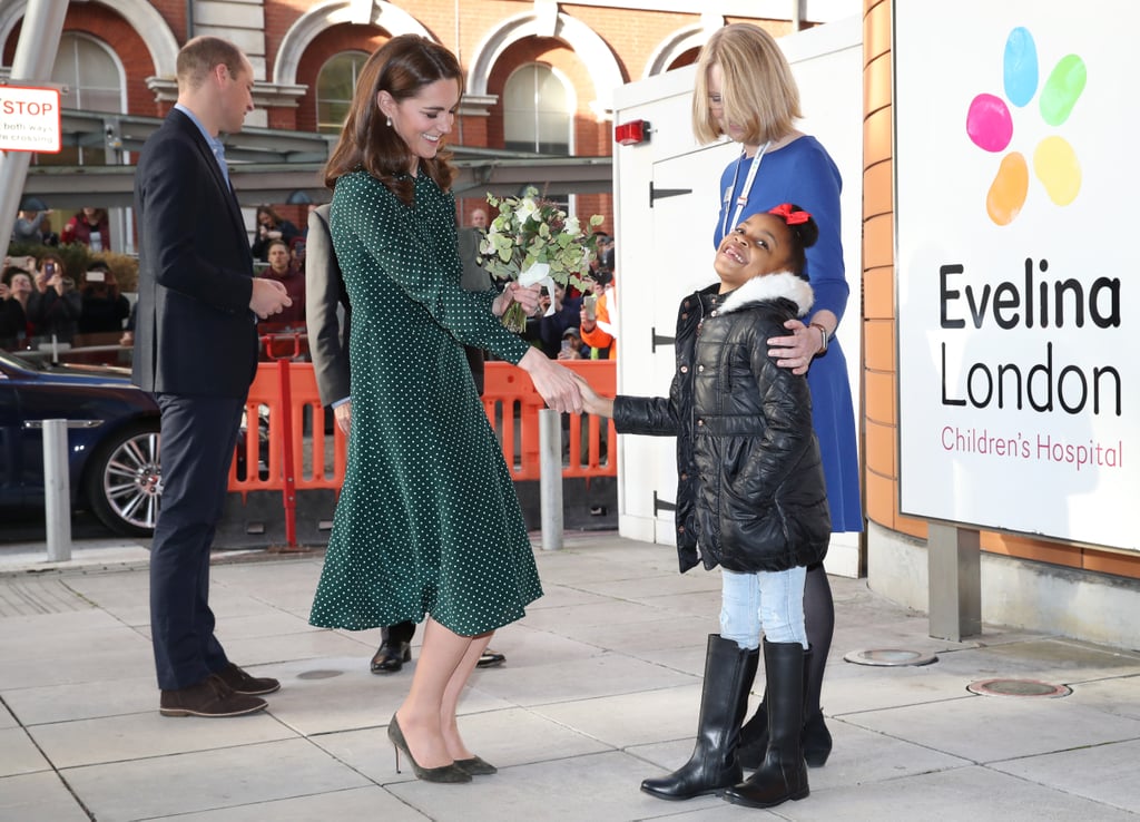 Kate Middleton Polka Dot Dress December 2018