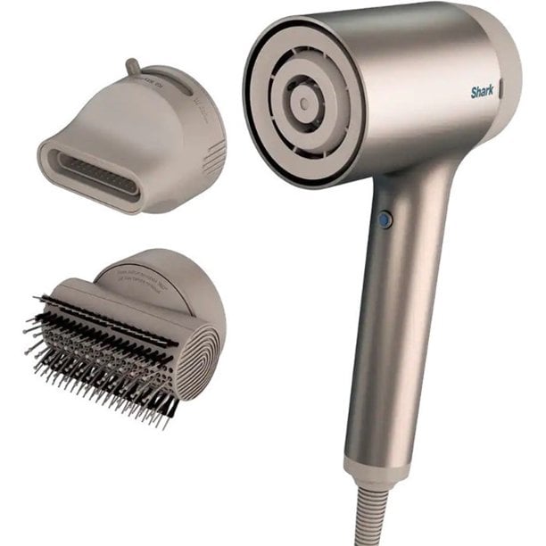 Shark™ HyperAIR Fast-Drying Hair Blow Dryer with IQ 2-in-1 Concentrator and Styling Brush Attachment