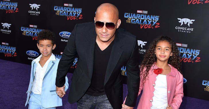 Vin Diesel and His Kids at Movie Premiere in LA April 2017 | POPSUGAR ...