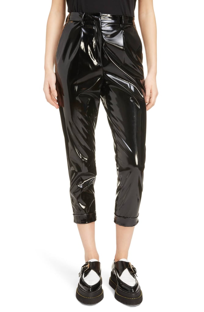 Nº21 Patent Crop Trousers