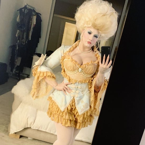 Demi Lovato Marie Antoinette Halloween Makeup 2019