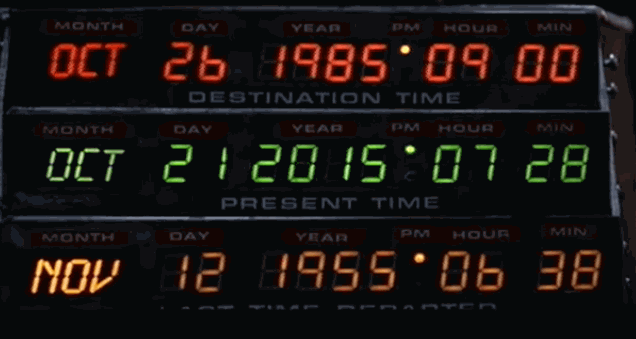 The year that Marty McFly flies to in Back to the Future 2 is 2015.