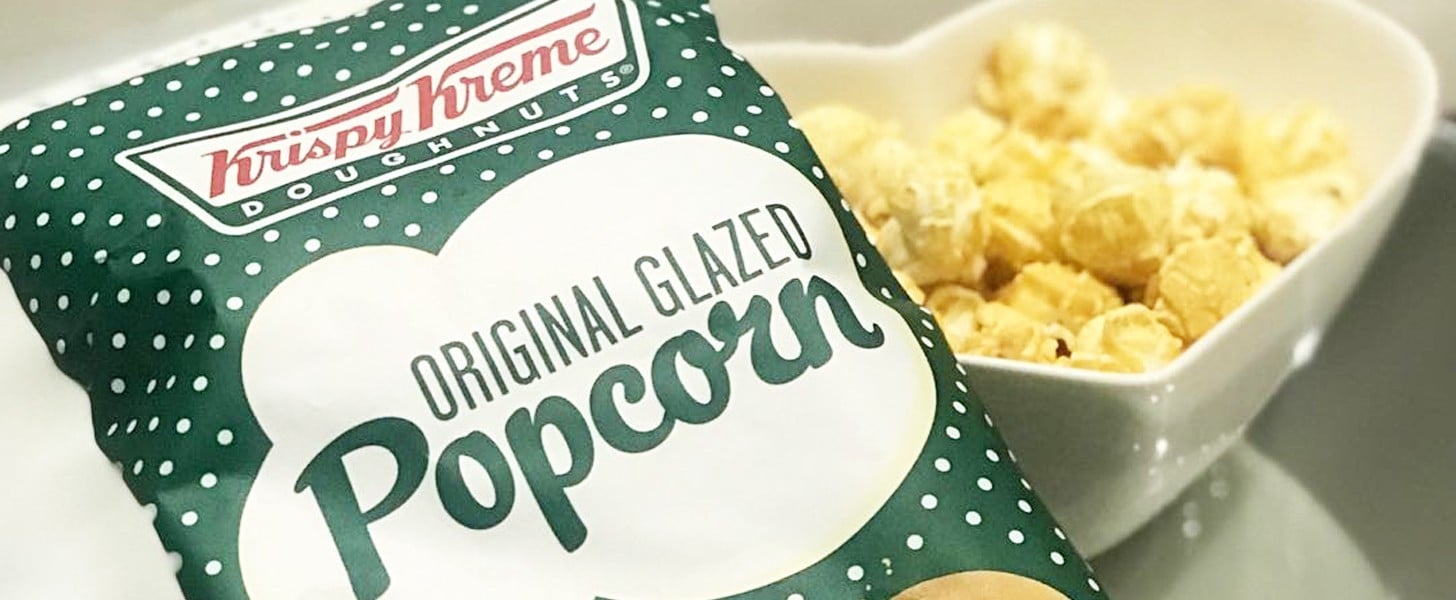 Krispy Kreme Original Glazed Popcorn POPSUGAR Food