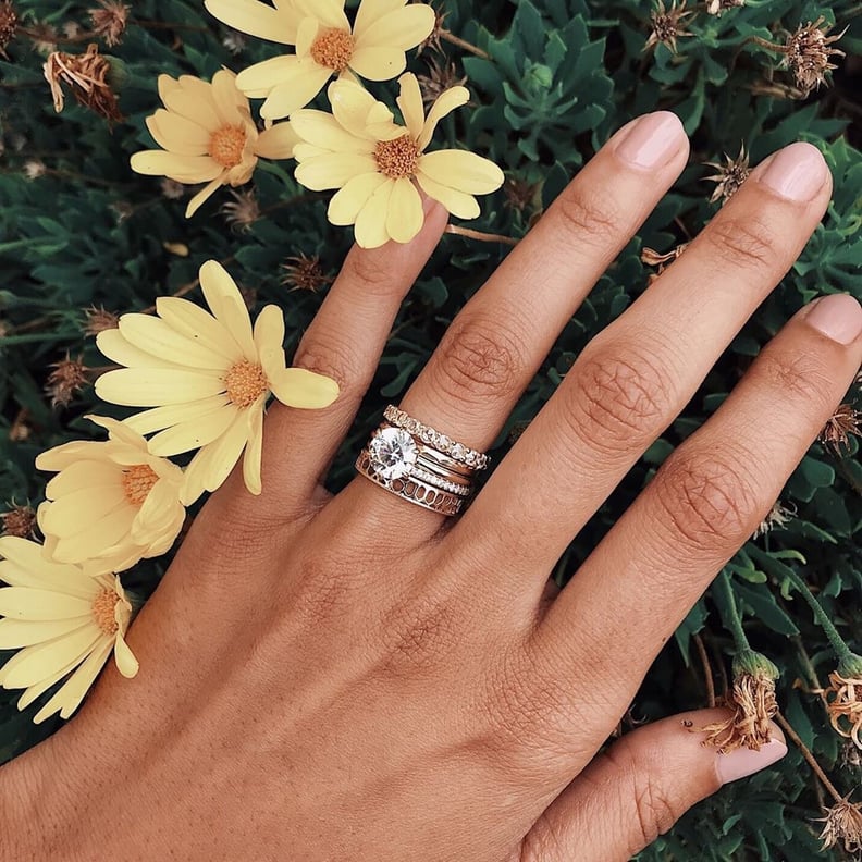 The Stacked Wedding Rings Trend: Stack 'Em High