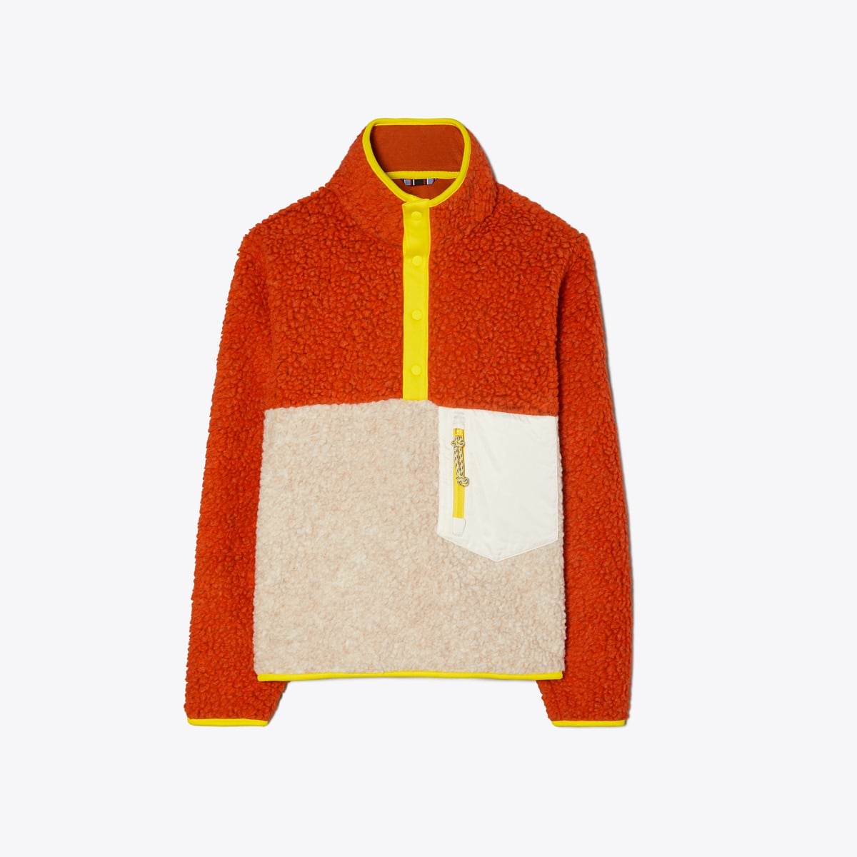 Tory sport sherpa online fleece pullover