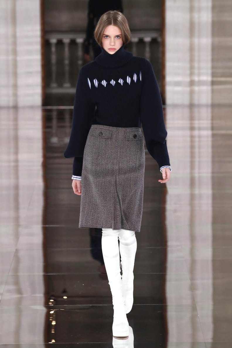 Victoria Beckham Fall/Winter 2020: Cutout Knitwear