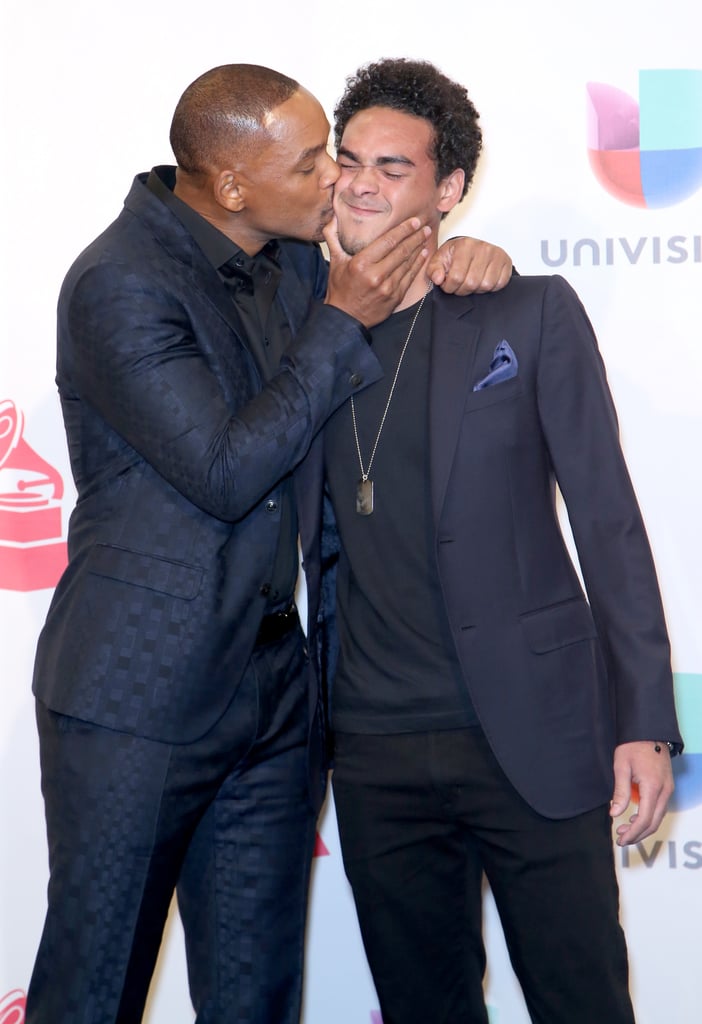 Will and Jada Pinkett Smith at the 2015 Latin Grammys