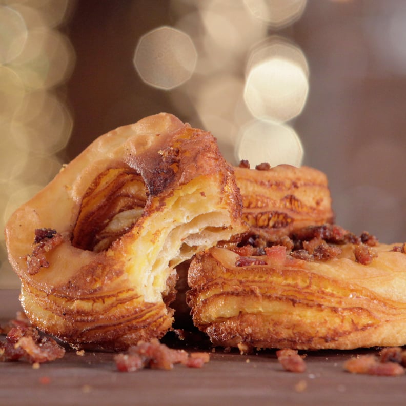 Bacon-Covered Grilled Cheese Cronuts