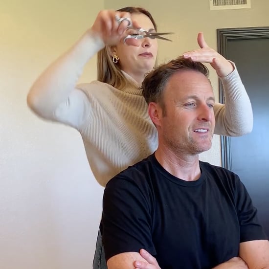 Chris Appleton Helps Chris Harrison Cut His Hair at Home