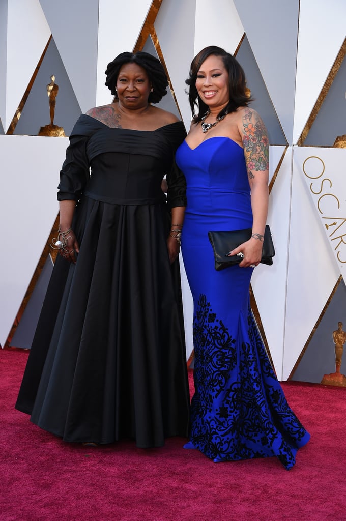 Whoopi Goldberg and her daughter, Alex Martin, got all glammed up for the Oscars.