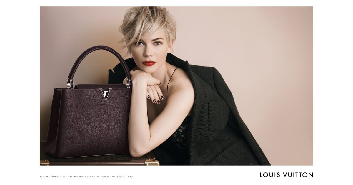 Louis Vuitton - Michelle Williams with the City Steamer handbag