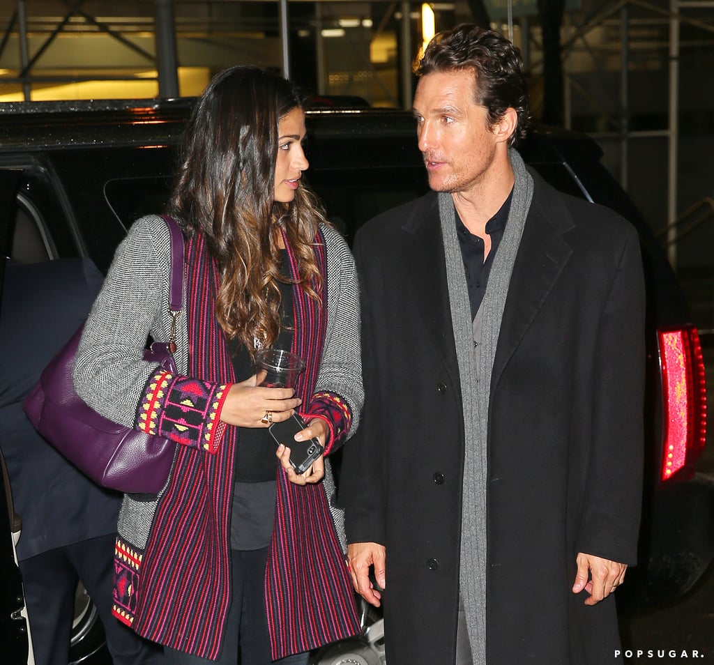 Matthew McConaughey Smiles in NYC | Pictures